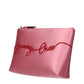 Jimmy Choo Pink Satin Clutch Bags