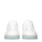 Jimmy Choo White Leather Low Tops