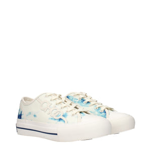Jimmy Choo Beige Fabric Low Tops