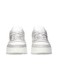 Jimmy Choo White Leather Low Tops