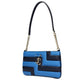 Jimmy Choo Blue Leather Shoulder Bags