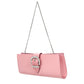 Jimmy Choo Pink Satin Clutch Bags
