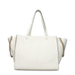 Jimmy Choo White Leather Shoulder Bags