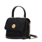 Versace Black Fabric Handbags