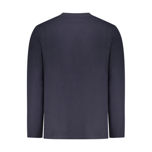 Hugo Boss Blue Cotton Men Sweater