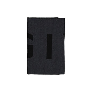 Givenchy Gray Virgin Wool Scarf