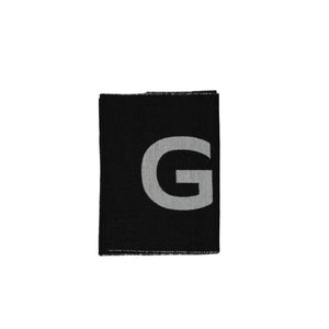 Givenchy Black Virgin Wool Scarf