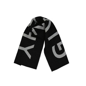 Givenchy Black Virgin Wool Scarf