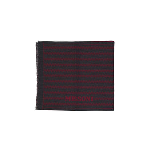 Missoni Gray Wool Scarf