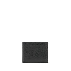 Valentino Garavani Black Calf Leather Bos Taurus Wallet