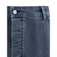 Jacquemus Blue Cotton Jeans Denim