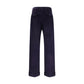 Burberry Blue Cotton Pants