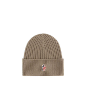 Moncler Grenoble Beige Cashmere Beanie
