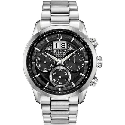 Bulova Classic Mens Black Watch 96b319