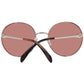 Emilio Pucci Rose Gold Metal Sunglasses
