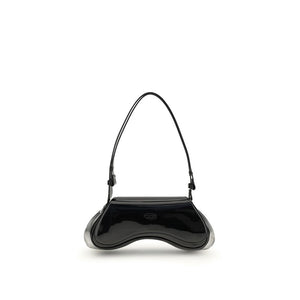 Diesel Black Polyethylene Shoulder Bag