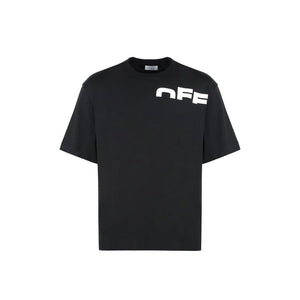 Off-White Black Cotton T-Shirt