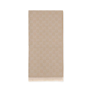 Gucci Beige Wool Scarf