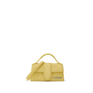 Jacquemus Yellow Leather Handbag