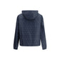 Fendi Blue Polyester Shell Jacket