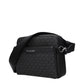 Michael Kors Black Fabric Crossbody Bag