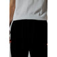 Hugo Boss Black Polyester Casual Pants