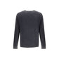 Diesel Gray Cotton Sweatshirt