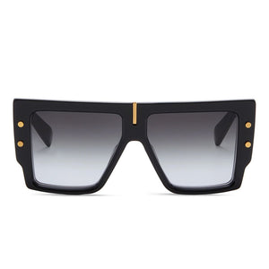 Balmain Black Acetate Sunglasses