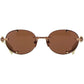 Balmain Brown Acetate Sunglasses