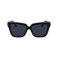 Ferragamo Black Acetate Sunglasses