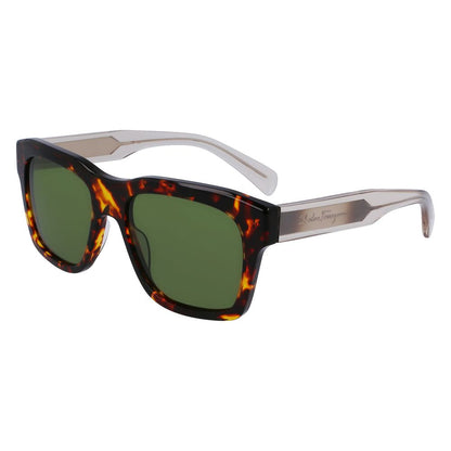 Ferragamo Brown Acetate Sunglasses