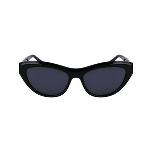 Ferragamo Black Acetate Sunglasses
