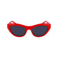 Ferragamo Red Acetate Sunglasses
