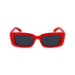 Ferragamo Red Acetate Sunglasses