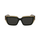 Ferragamo Green Acetate Sunglasses