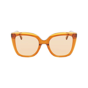 Longchamp Orange Acetate Sunglasses