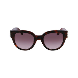 Longchamp Brown Acetate Sunglasses