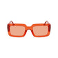 Longchamp Orange Injected Sunglasses
