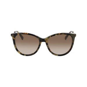 Longchamp Brown Acetate Sunglasses