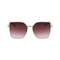 Longchamp Gold Metal Sunglasses
