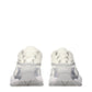 Versace White Fabric Chunky Sneakers