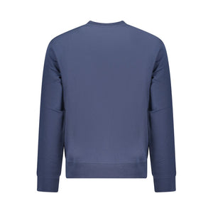 Hugo Boss Blue Cotton Men Sweater