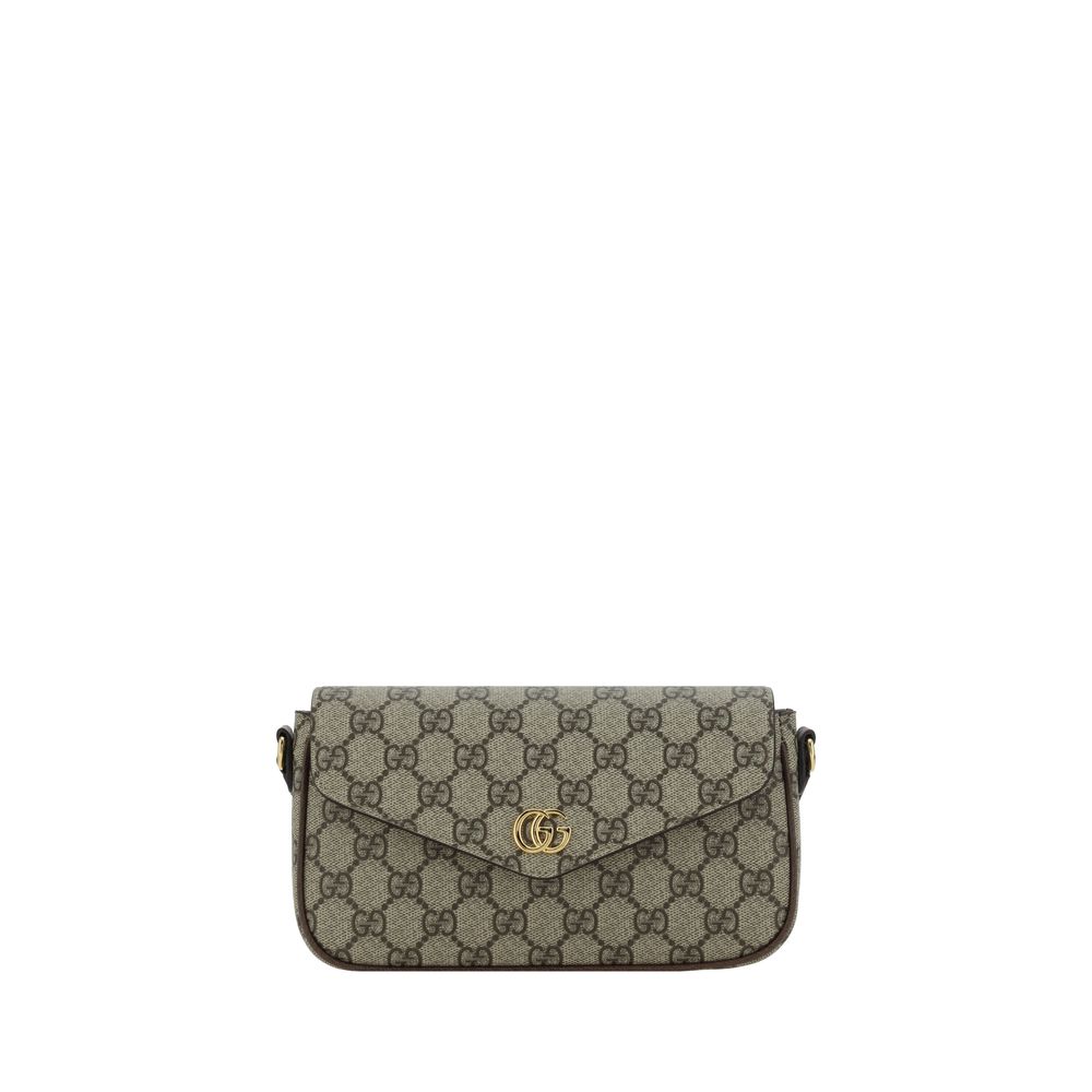 Gucci Beige Polyethylene Shoulder Bag