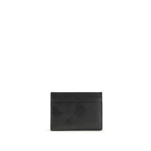 Burberry Black Calf Leather Bos Taurus Wallet