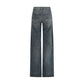 Balenciaga Blue Cotton Jeans Denim