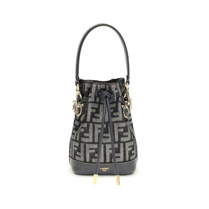 Fendi Blue Fabric Shoulder Bag