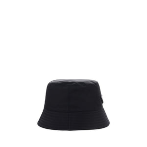 Prada Black Polyamide Bucket Hat