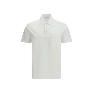 Givenchy White Cotton Polo Shirt