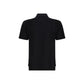 Givenchy Black Cotton Polo Shirt