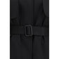 The Row Black Fleece Wool Trench Coat